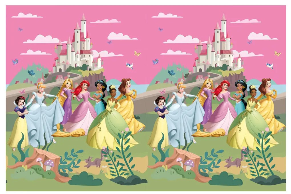 Disney Hercegnők Create Your World műanyag asztalterítő 120x180 cm