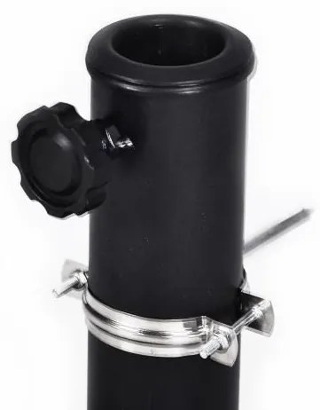 Balkon napernyő fékör alakú 270 cm terrakotta+kiegészítő