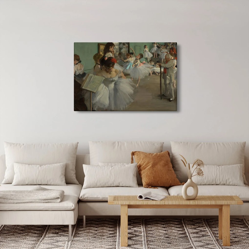 Kép - Edgar Degas, The Dance Class, reprodukciók (90x60 cm)