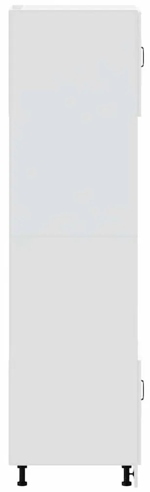 Lucca 2 db fehér szerelt fa sütőszekrények