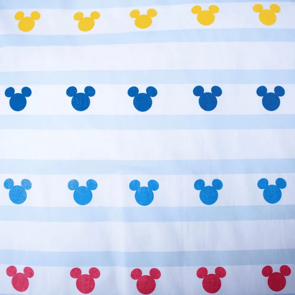Disney Mickey Colors gyerek, ovis ágyneműhuzat 100×135cm, 40×60 cm