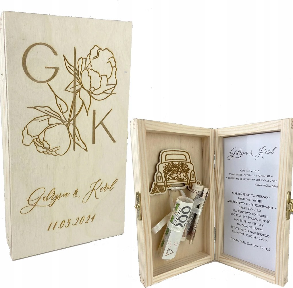 Esküvői Ajándék Fehér-arany Ajándék Esküvői Ajándék Dedikálás