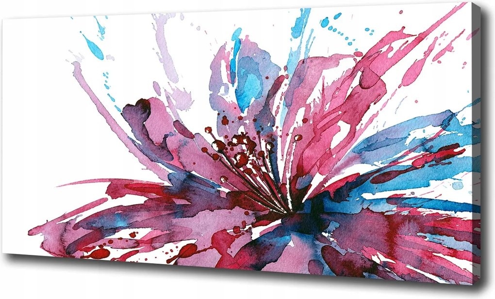 Vászonkép Absztrakt virág 120x60 cm
