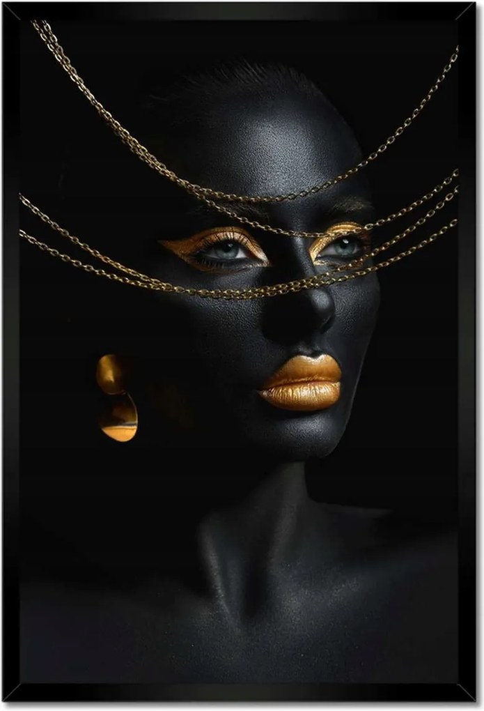 Poszterek keretben 40x60 Arany szépség