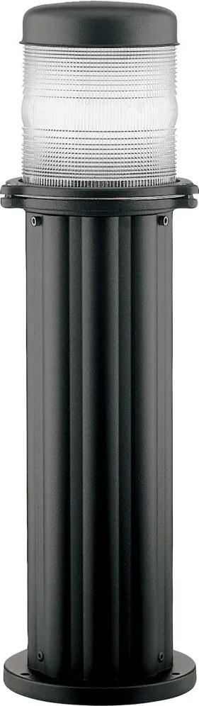 NOVOLUX 228C-G05X1A-02 OMO Modern Kültéri Állólámpa Fekete, Átlátszó E27 IP55