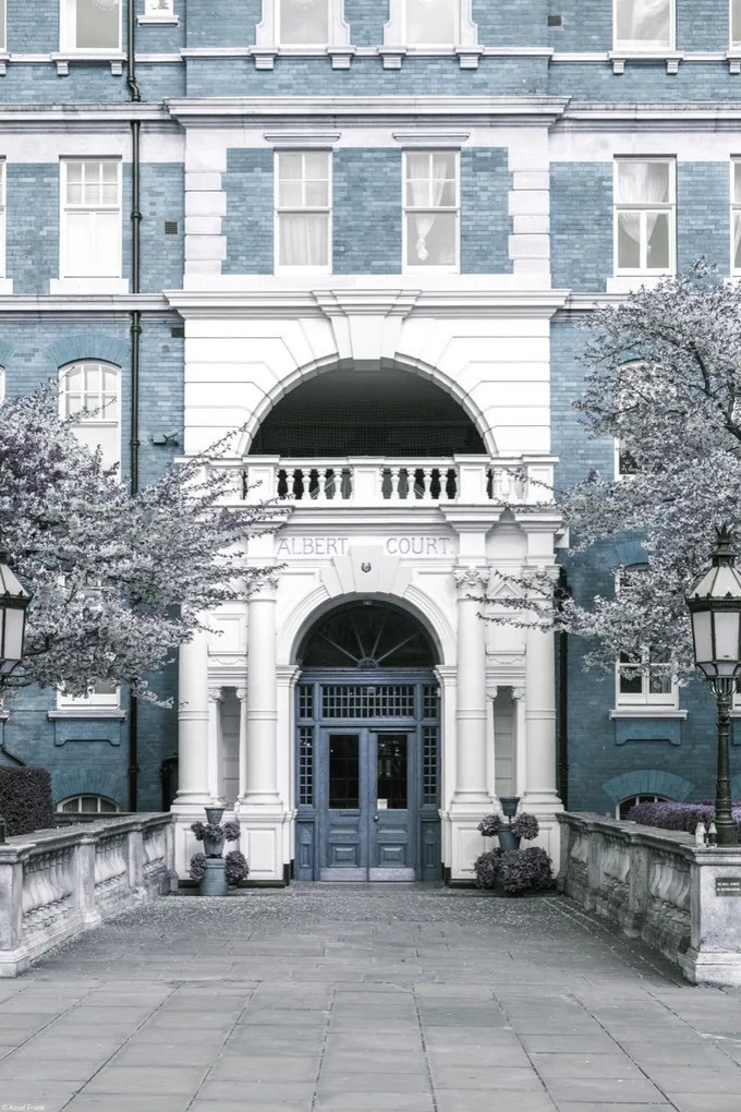 Poszter 30x45cm Albert bíróság épülete, Assaf Frank