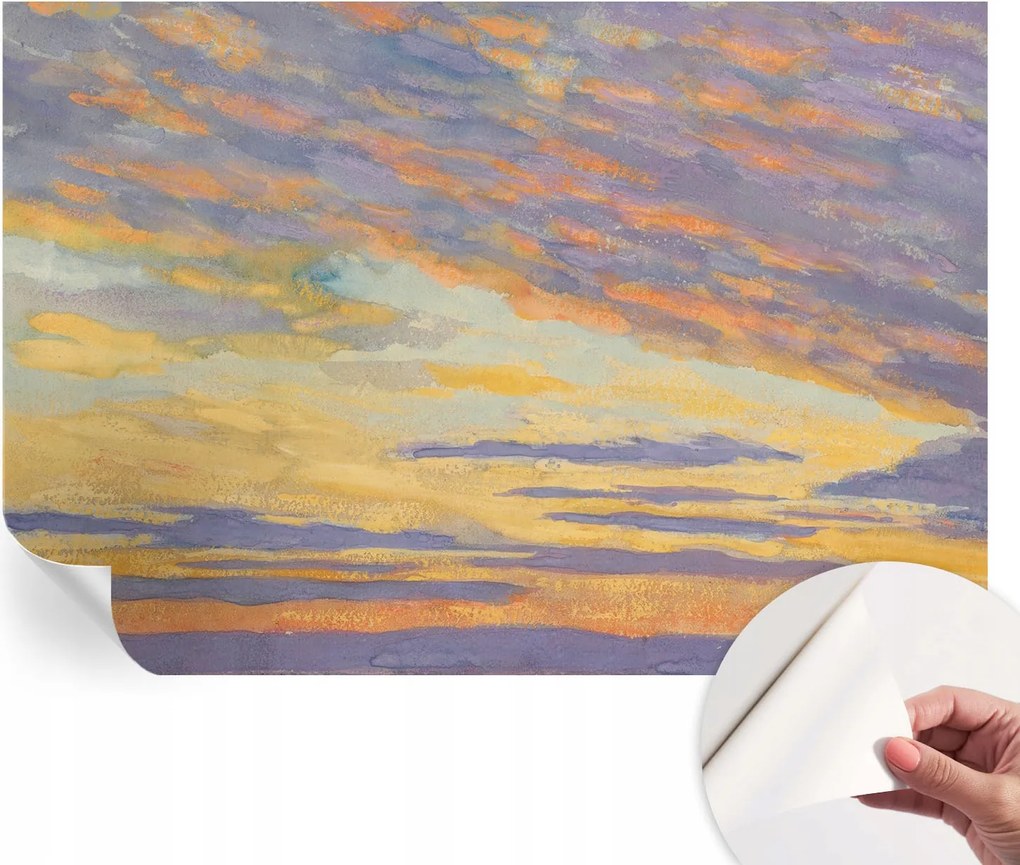 Öntapadós tapéta Divatos 3D fali ragasztó Pasztell égbolt 152x104 cm