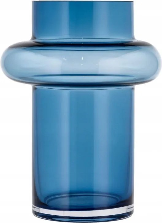 Lyngby Glass Tube Virágváza 20 cm Kék