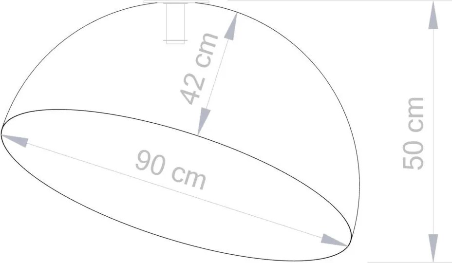 SIGMA 32475 SFERA Glamour Mennyezeti Lámpa E27 IP20