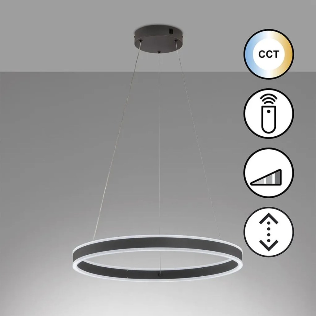 Fischer&Honsel Sirko 61048 Lepel lámpa 1x54W/LED 2700K 8500 lm IP20