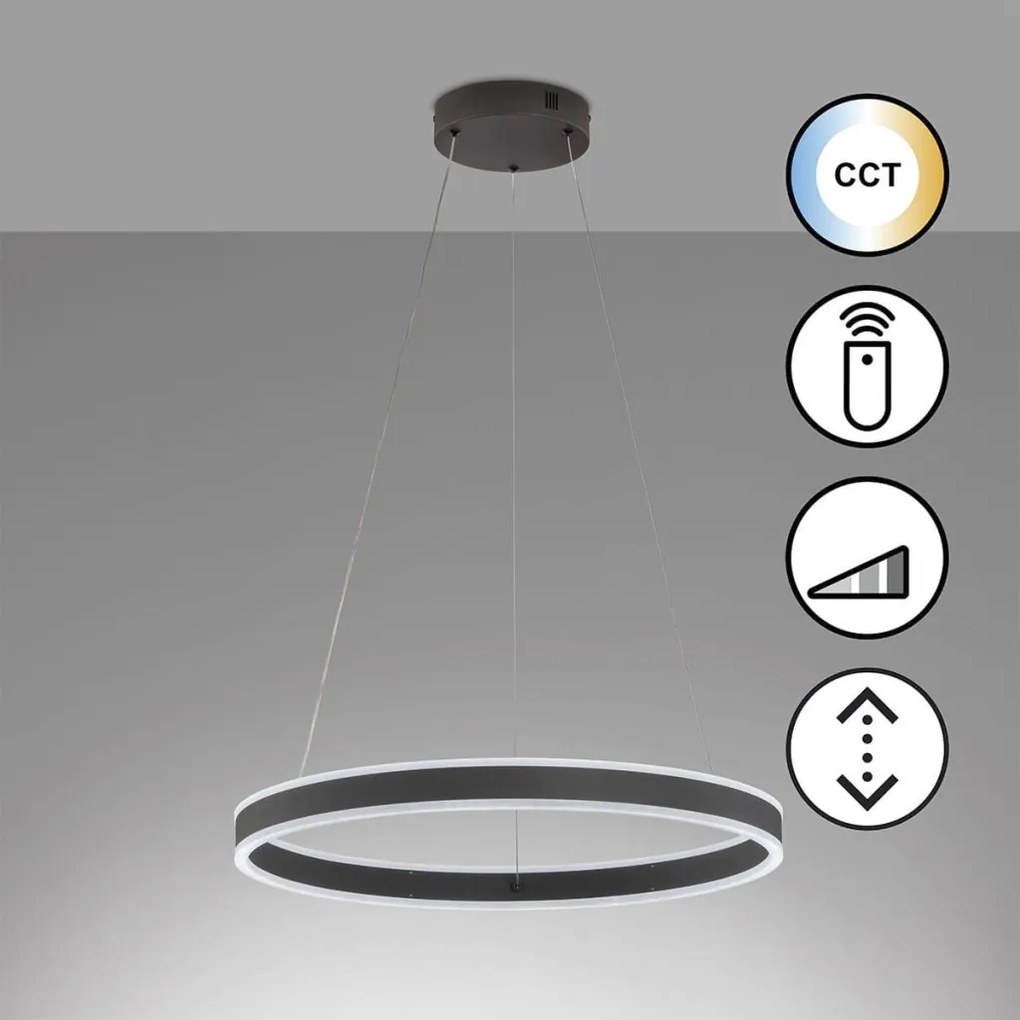 Fischer&Honsel Sirko 61048 Lepel lámpa 1x54W/LED 2700K 8500 lm IP20