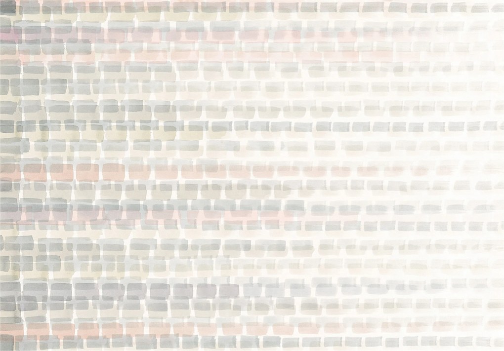 Fotótapéta Akvarellek Tégla Absztrakt Vintage vinil 312x219 +ragasztó