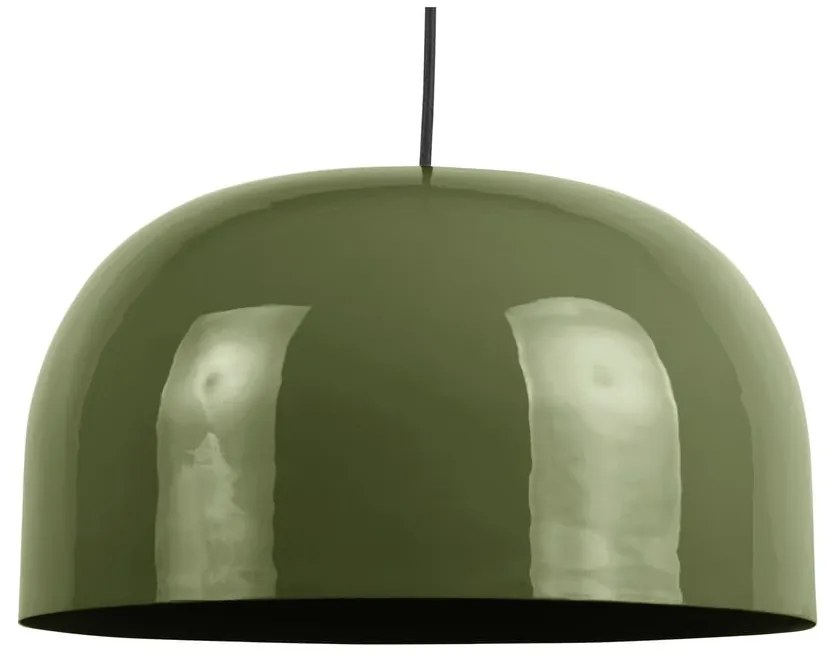 Zöld függőlámpa fém búrával ø 40 cm Dome – Leitmotiv