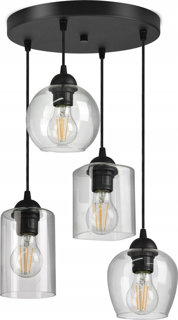 Üveg Függő Lámpa Plafon Geometrikus lámpabúrák