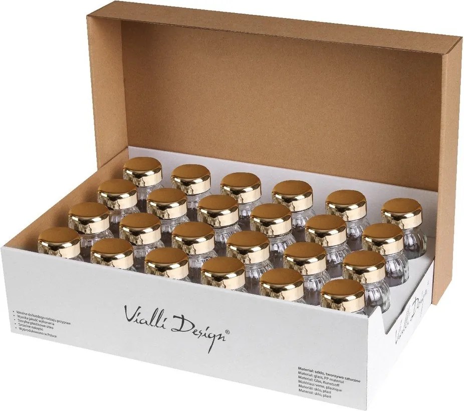 Fűszertartó készlet 24 db-os Vilagio – Vialli Design