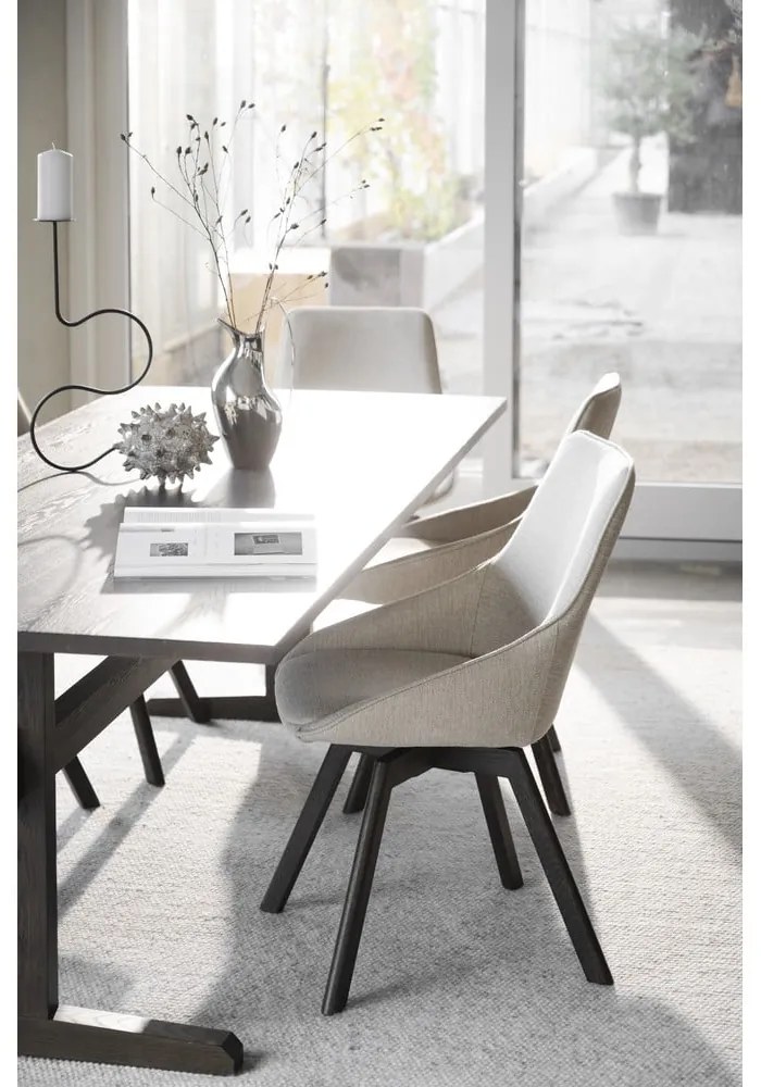 Bézs étkezőszék szett 2 db-os Alison – Rowico