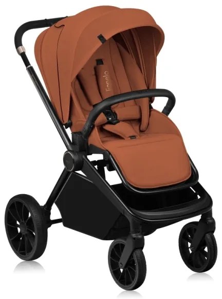 Lionelo - Kombinált 2 az 1-ben babakocsi MIKA PLUS rozsdabarna