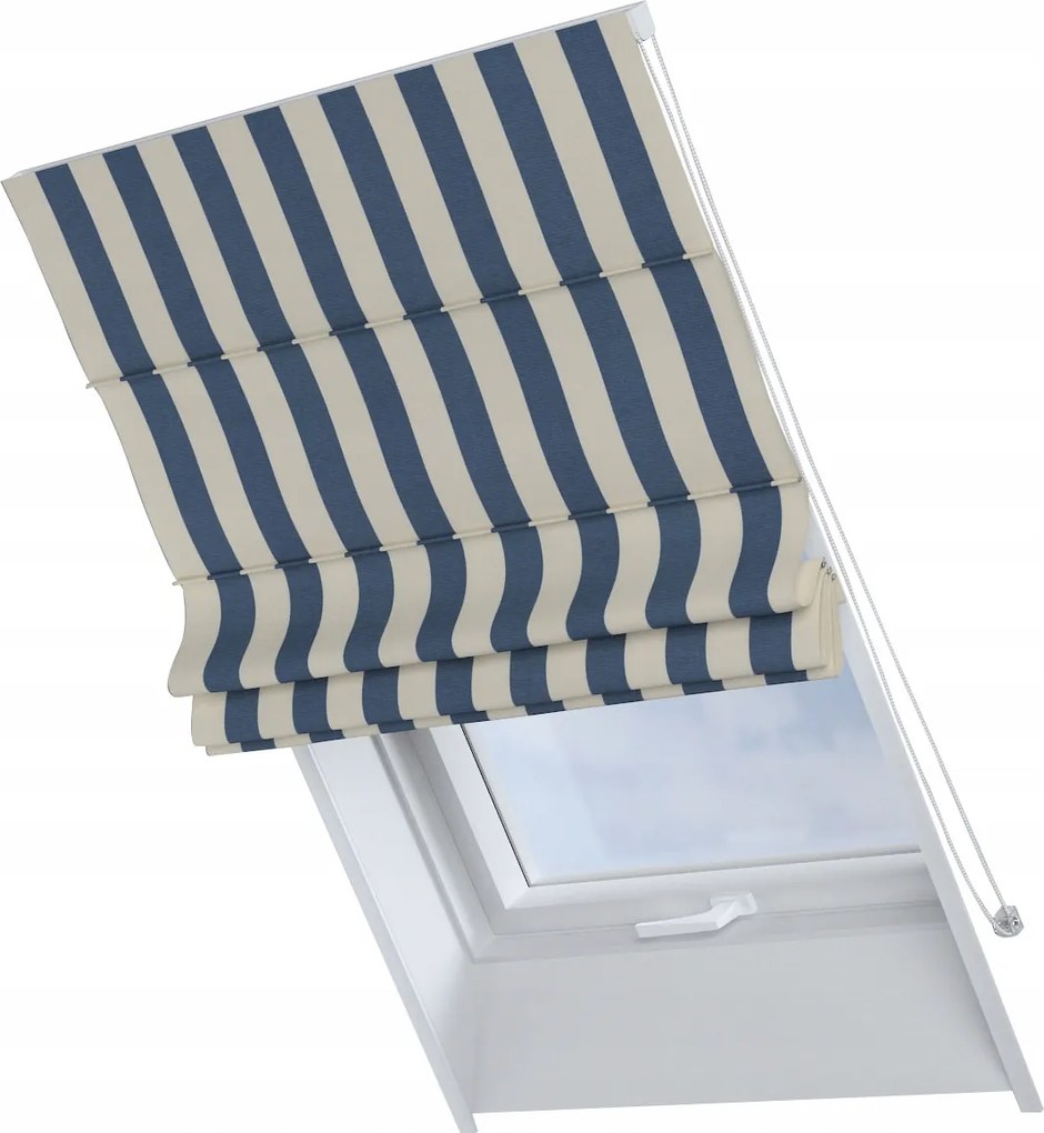 Kész redőny Rimini tetőtéri ablakra 50x60cm kék