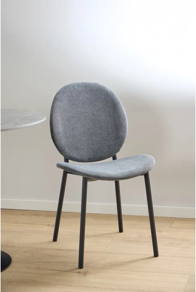 Antracitszürke étkezőszék Cliff – Actona