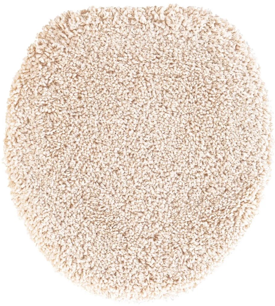 Csúszásmentes fürdőszőnyeg készlet 3 pcs Krém 50 x 50 cm PP