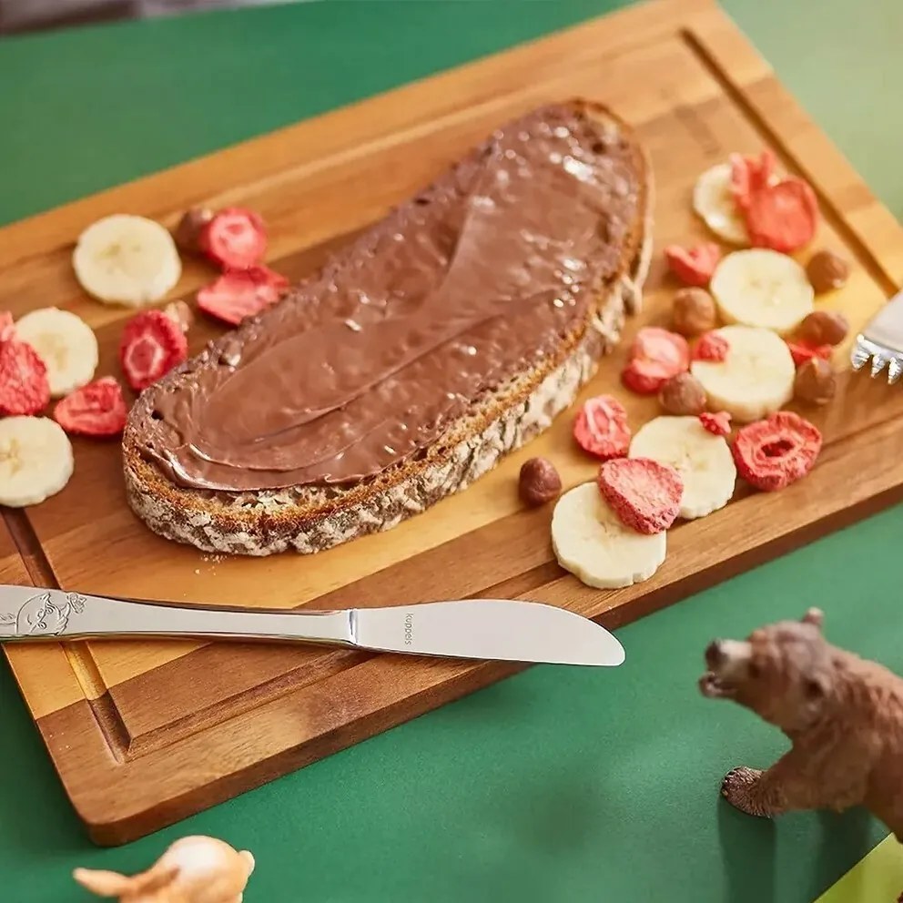 Amefa 4 részes Forest Friends gyermekevőeszközkészlet