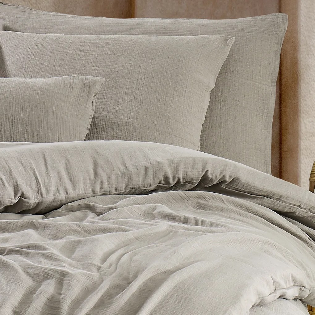 4Home Muszlin ágynemű Sand, 220 x 200 cm, 2 db 70 x 90 cm