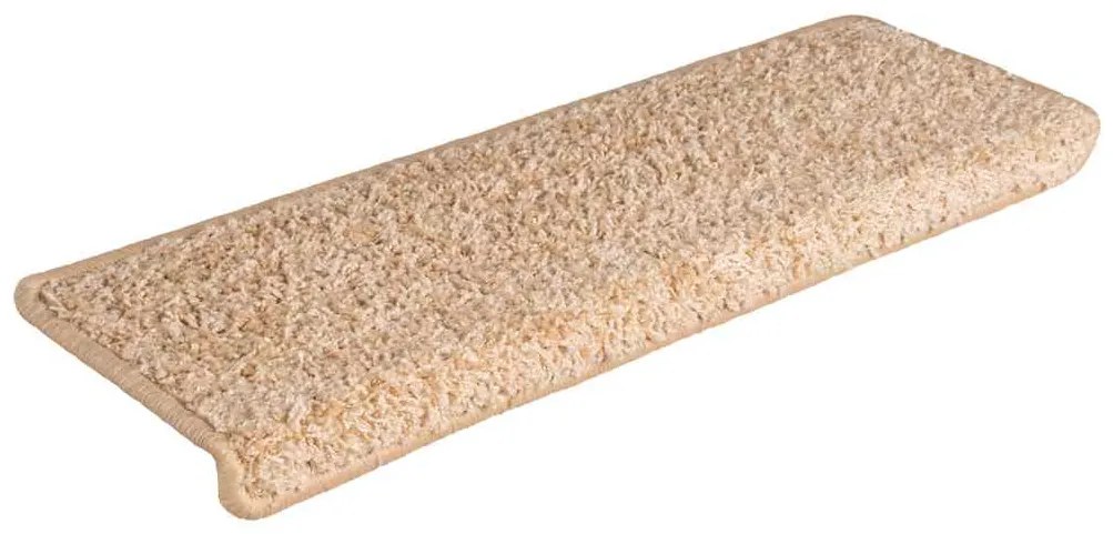 30 db lépcsőszőnyeg, 65 x 21 x 4 cm, aranyozott, téglalap alakú széllel