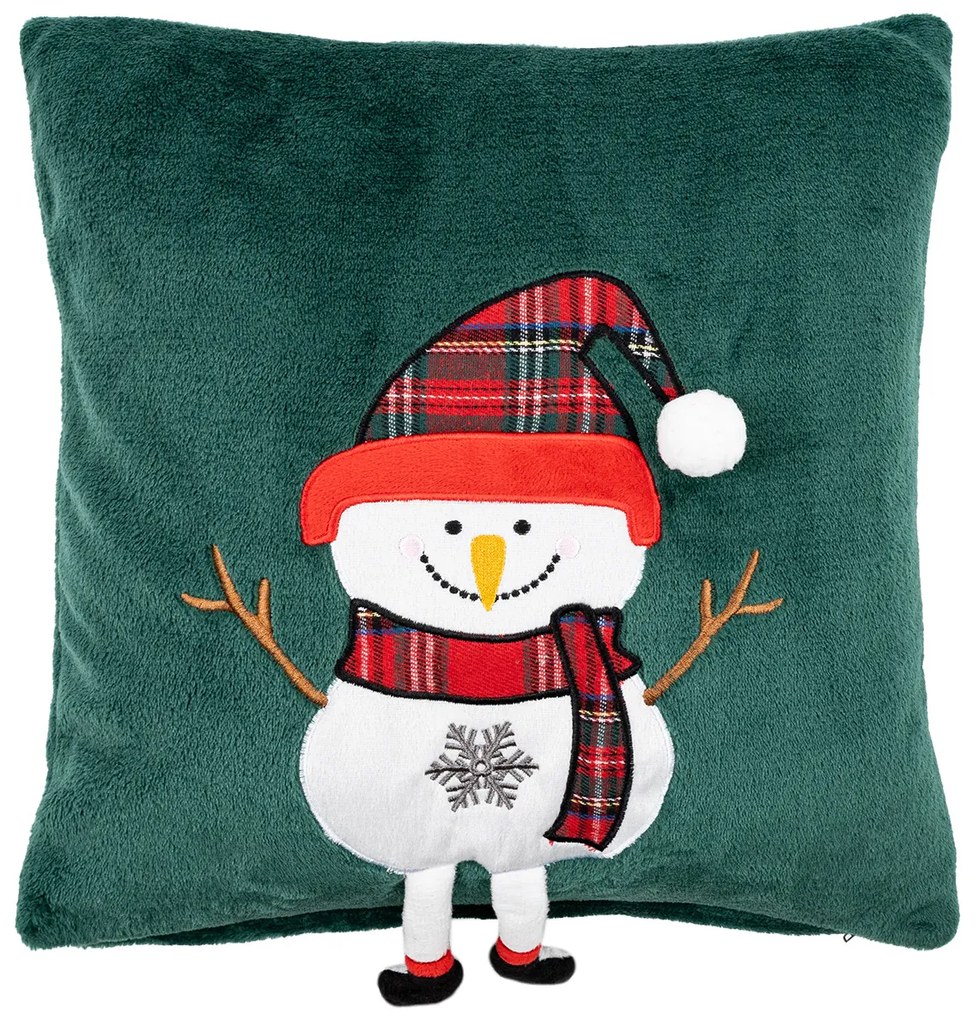 4Home Snowman karácsonyi párnahuzat, 40 x 40 cm