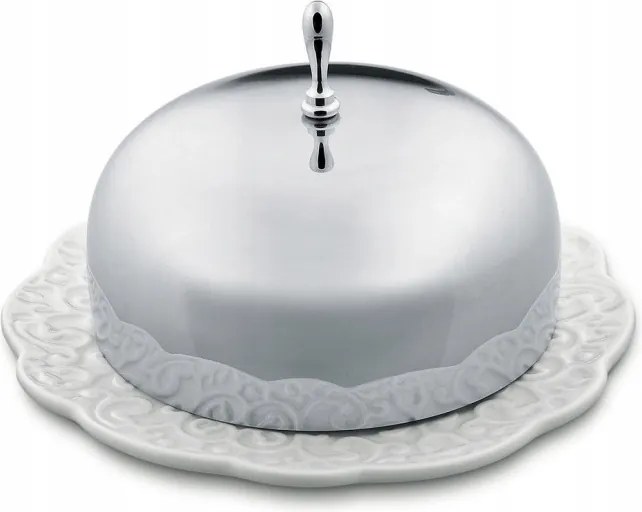 Alessi Dressed vajtartó acél fedéllel