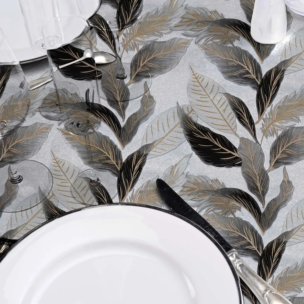 Lemosható asztalterítő ø 160 cm Oralia – douceur d'intérieur