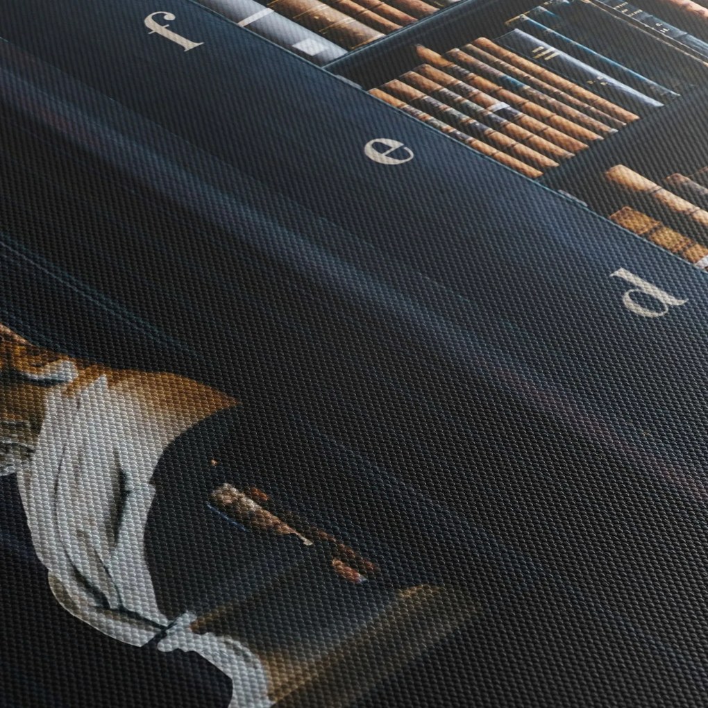 Kép - A könyvtárban (120x50 cm)