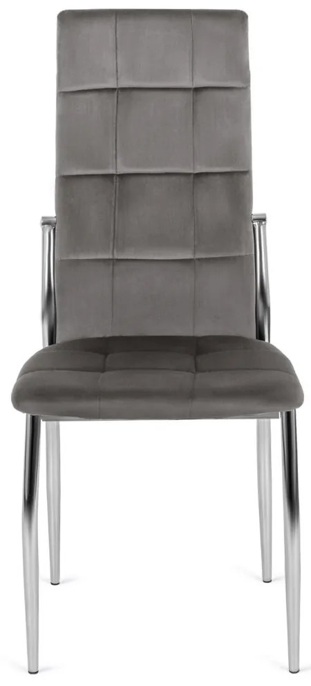 Szürke Bársony Étkezőszék. MOLLY