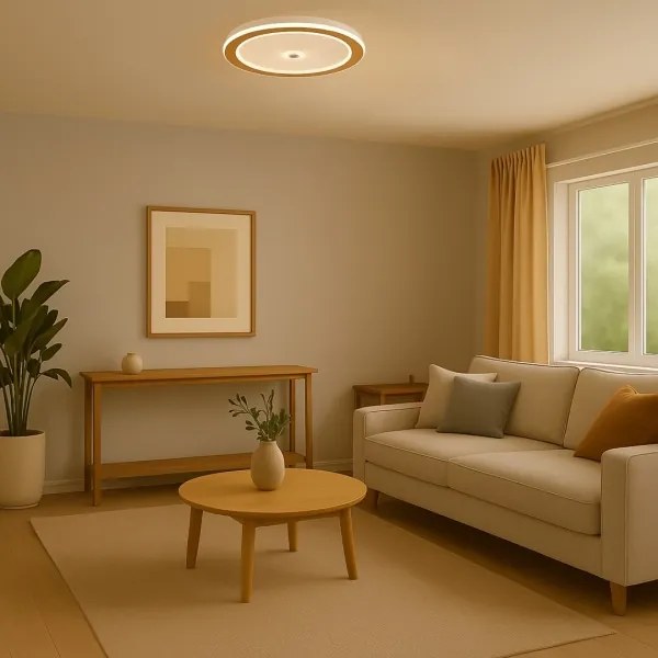 Rabalux 71282-LED Dimmelhető mennyezeti lámpa ZOFRAEL 34W/230V 3000-6500K átm.51cm+távirányító