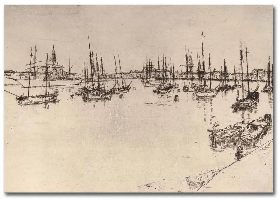 Reprodukciós kép 100x70 cm James Abbott McNeill Whistler – Wallity