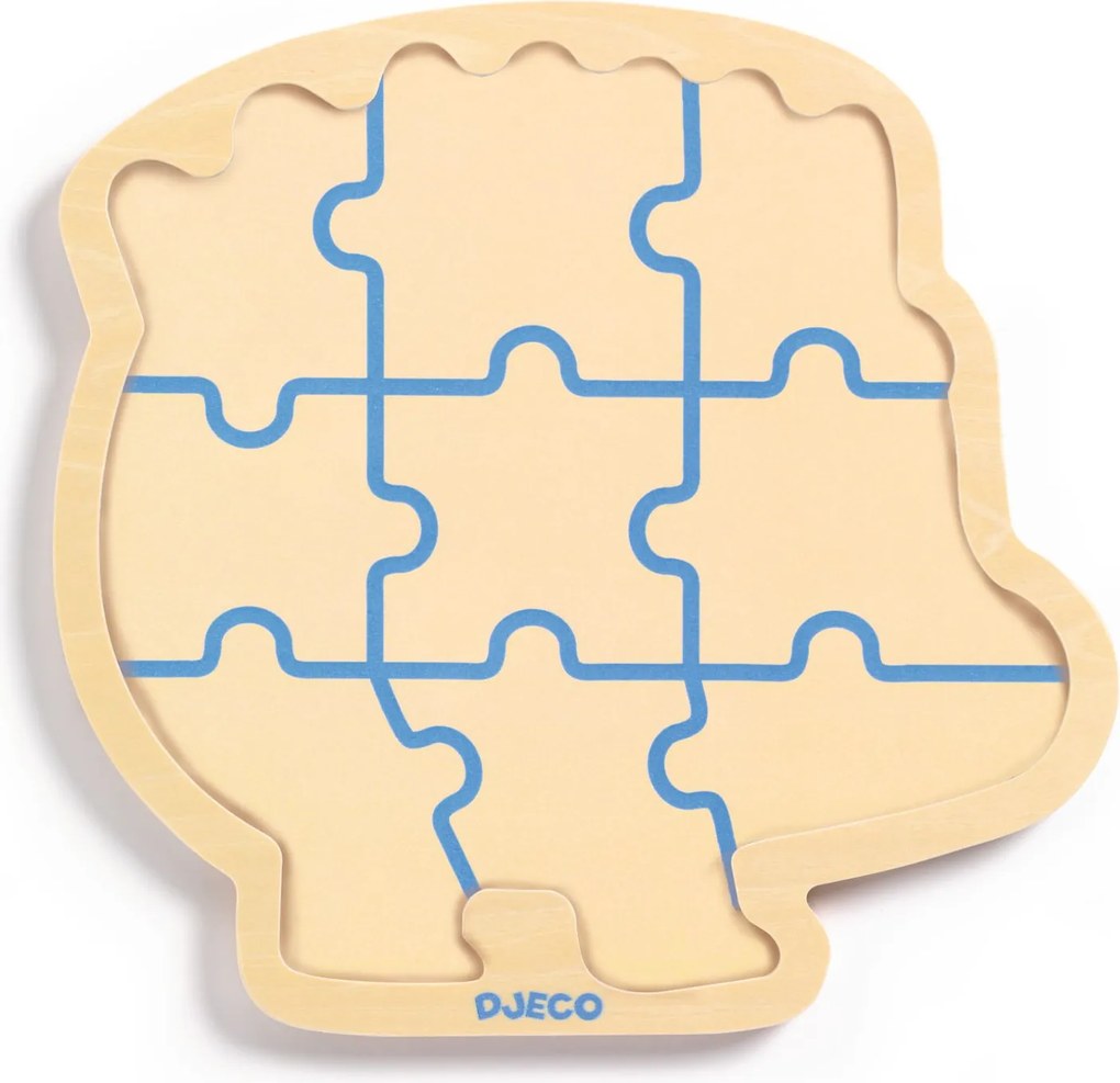 Fa puzzle - Süni, 9 db-os - Puzzlo Kipic