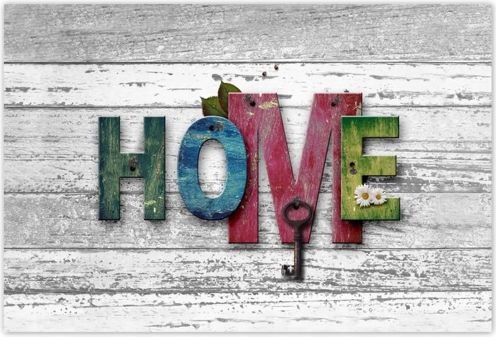 Poszterek 200x135 Otthon Házikó Felirat