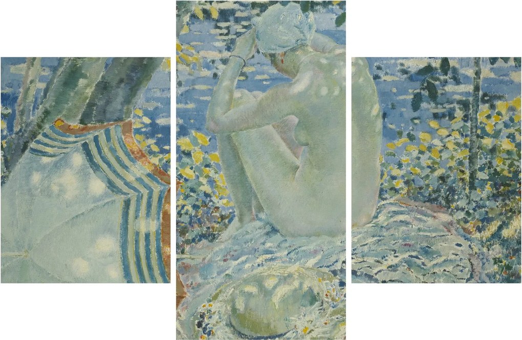 Kép - Frederick Carl Frieseke, On the Bank, reprodukciók (90x60 cm)