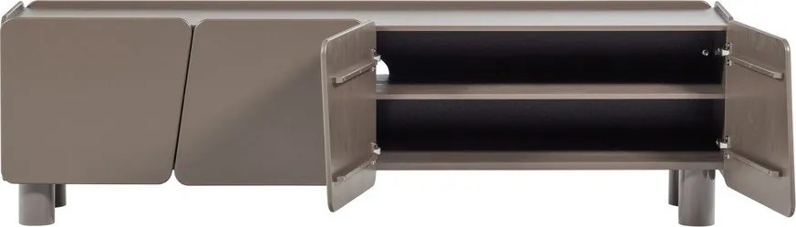 Barna borovi fenyő TV-állvány 200x58x45 cm Root – WOOOD