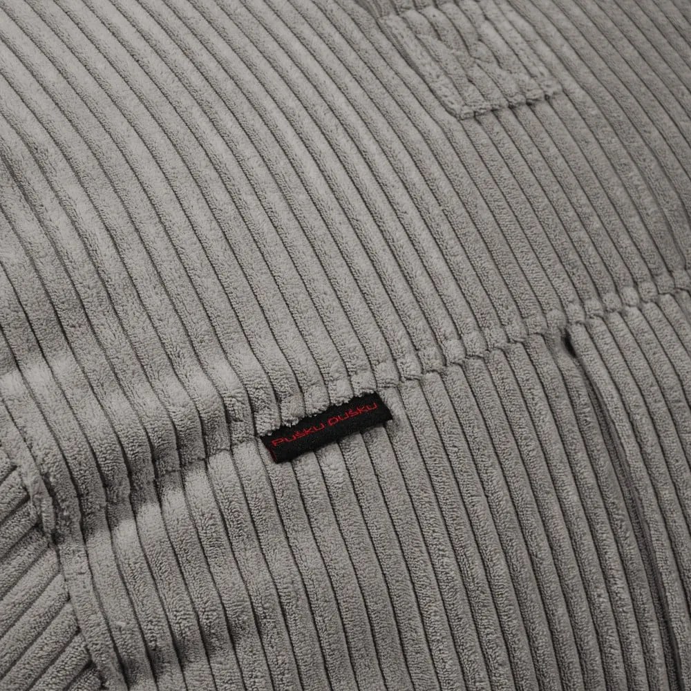 Mustársárga kordbársony babzsákfotel Roll 105 – SLOWDOWN