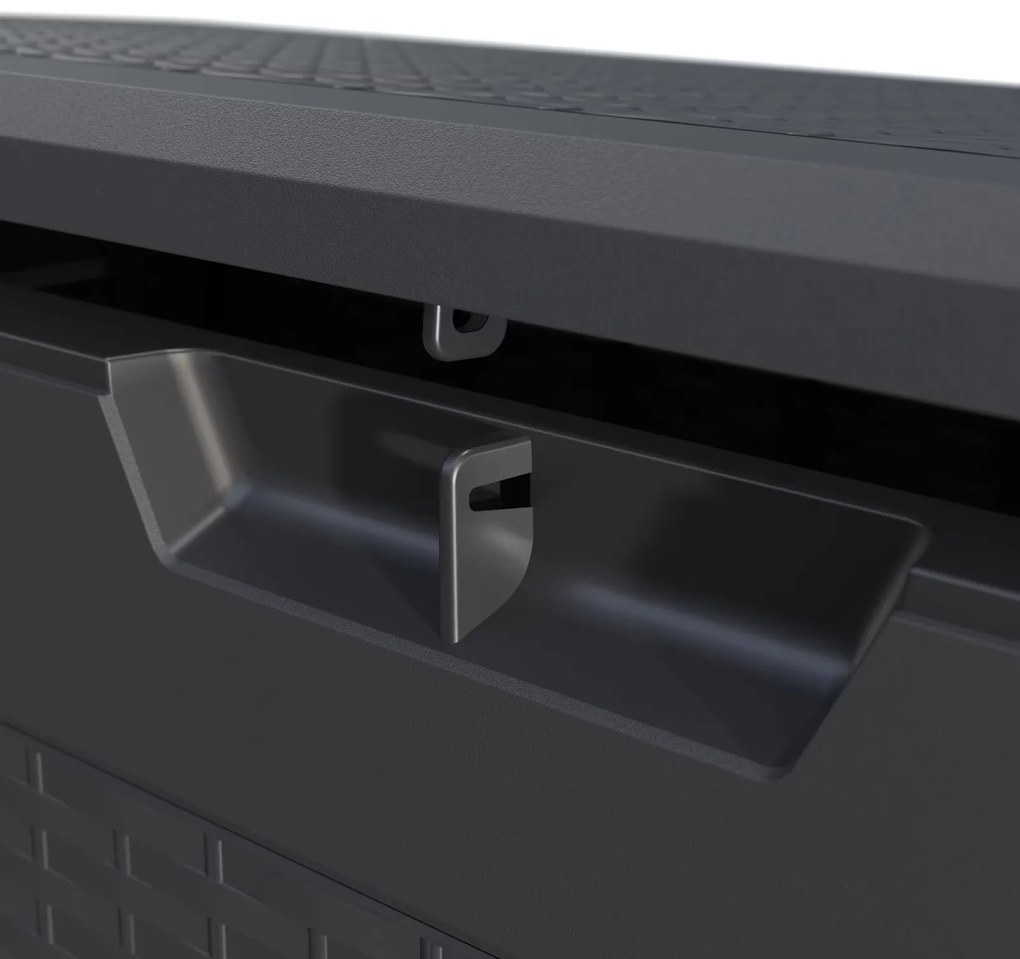 Deuba Tárolódoboz Rato 310 l - antracit