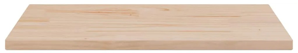 2 db tömör fenyőfa téglalap alakú asztallap 70 x 35 x 2,5 cm