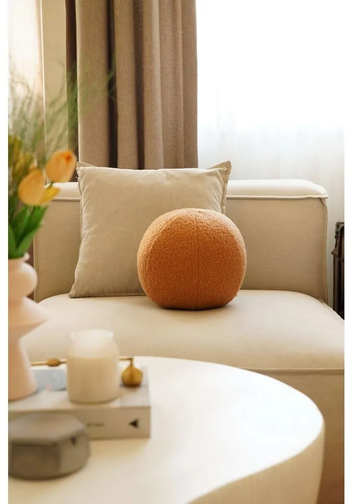 Buklé díszpárna ø 25 cm Top – Mioli Decor