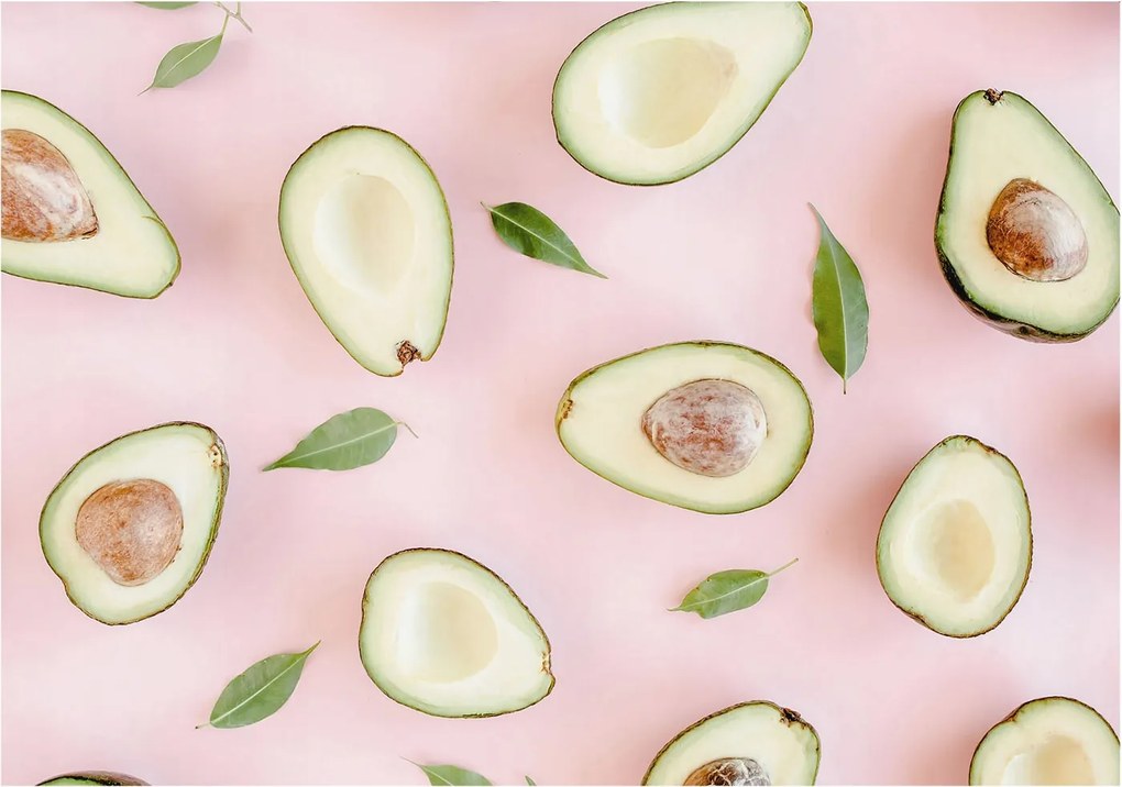 Fotótapéta Flizelin Dekoratív Hálószoba Avokádó kompozíció 312x219