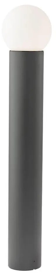 Redo 90643 - Kültéri lámpa BULK 1xE27/20W/230V 80 cm IP44 antracit