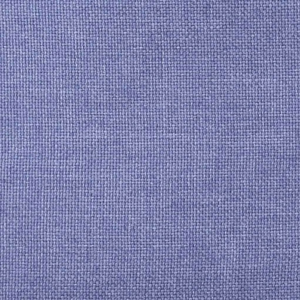 vidaXL étkezőszékek 2 db Jeans kék szövet