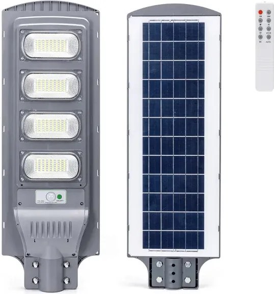 LED NAPELEMES UTCAI VILÁGÍTÁS - 200W - 6500K - 2000lm - IP65 - Emberi test érzékelőve