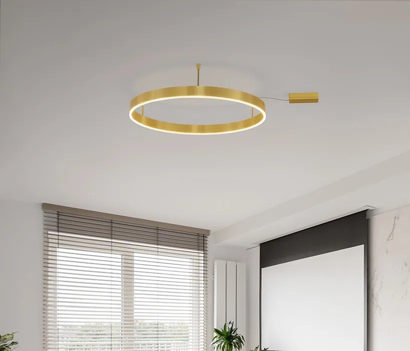 NOVA LUCE 9063603 MOTIF Kerek Mennyezeti Lámpa LED IP20