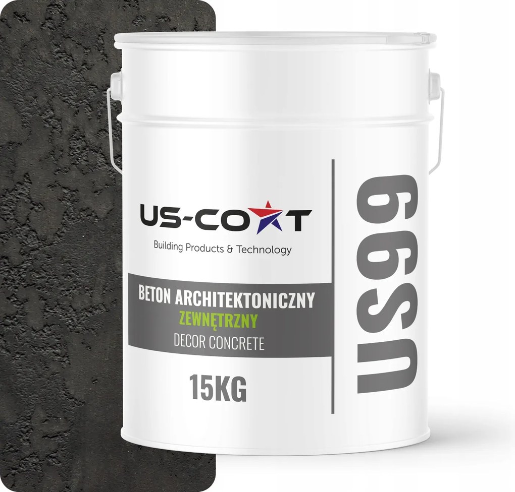 Építészeti Beton Kültéri Antracit F267 10m2 15kg Falra Szerelhető