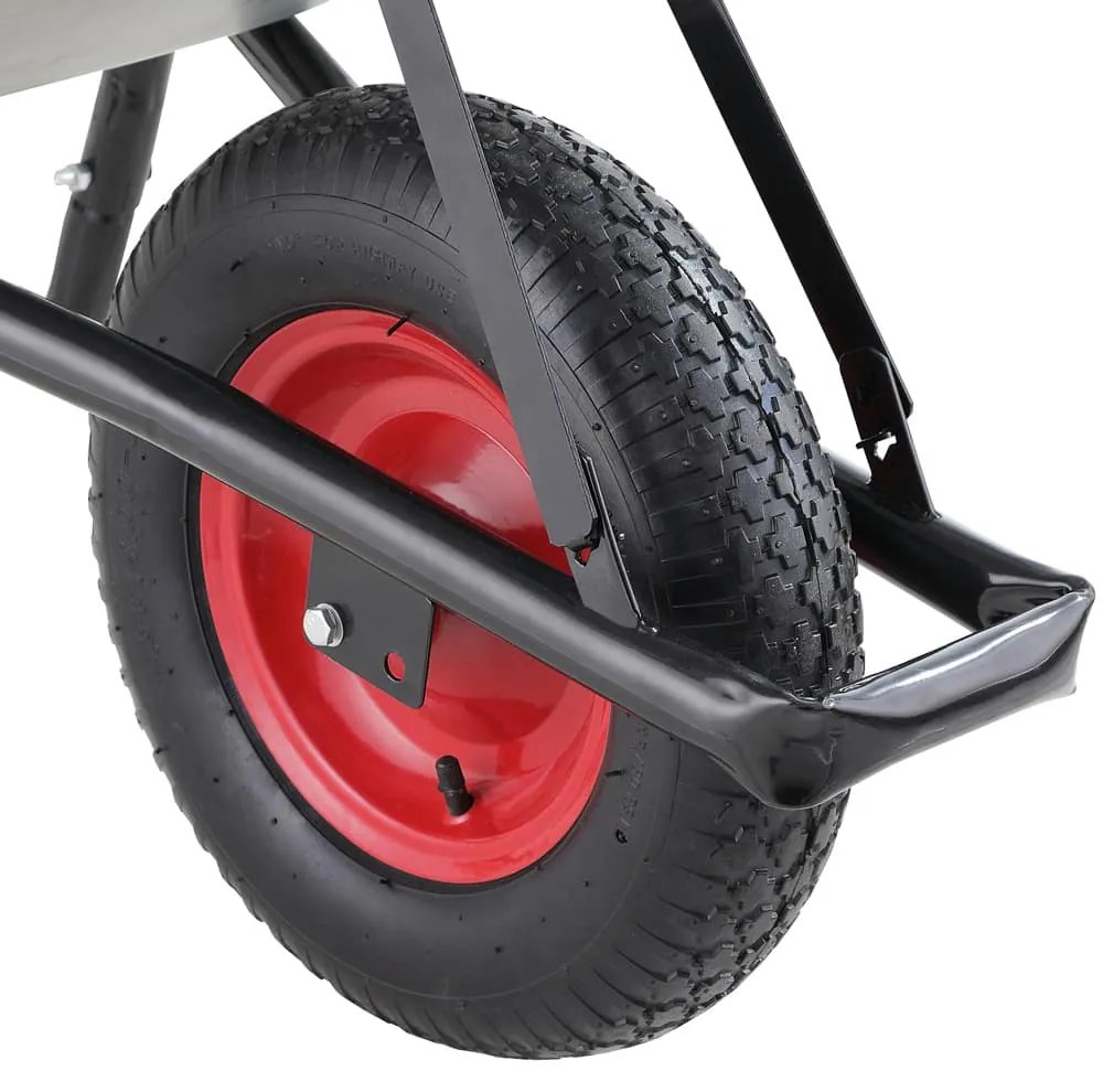 Gardebruk® Horganyzott kerti talicska 250 kg-ig