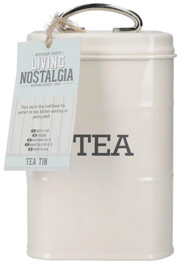 Teatartó acél doboz Living Nostalgia – Kitchen Craft